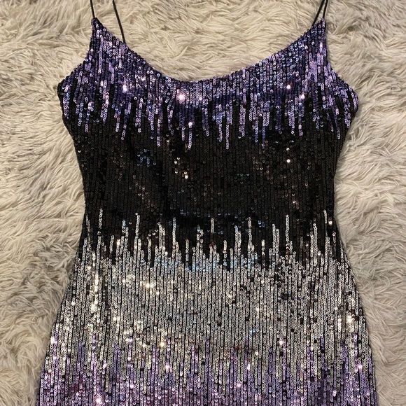 NWOT B. Darlin’ Sequin Dress - Picture 5 of 5